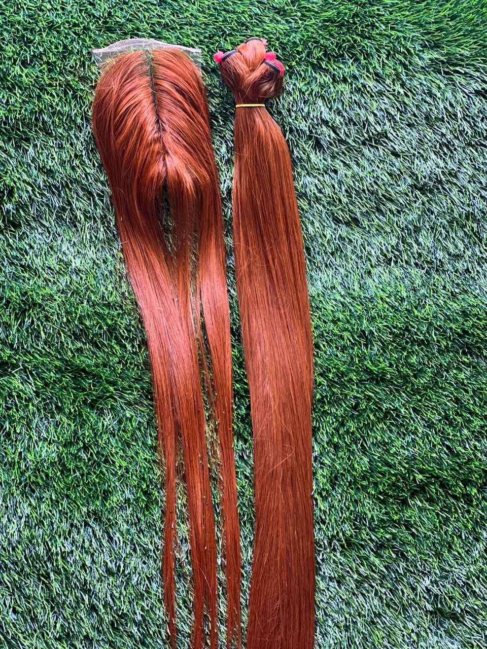 Ginger Straight Frontal