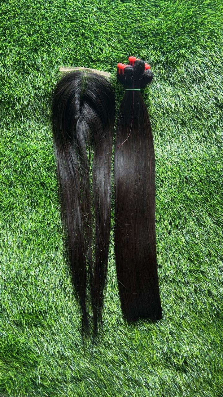Straight Black Bundles with Frontal