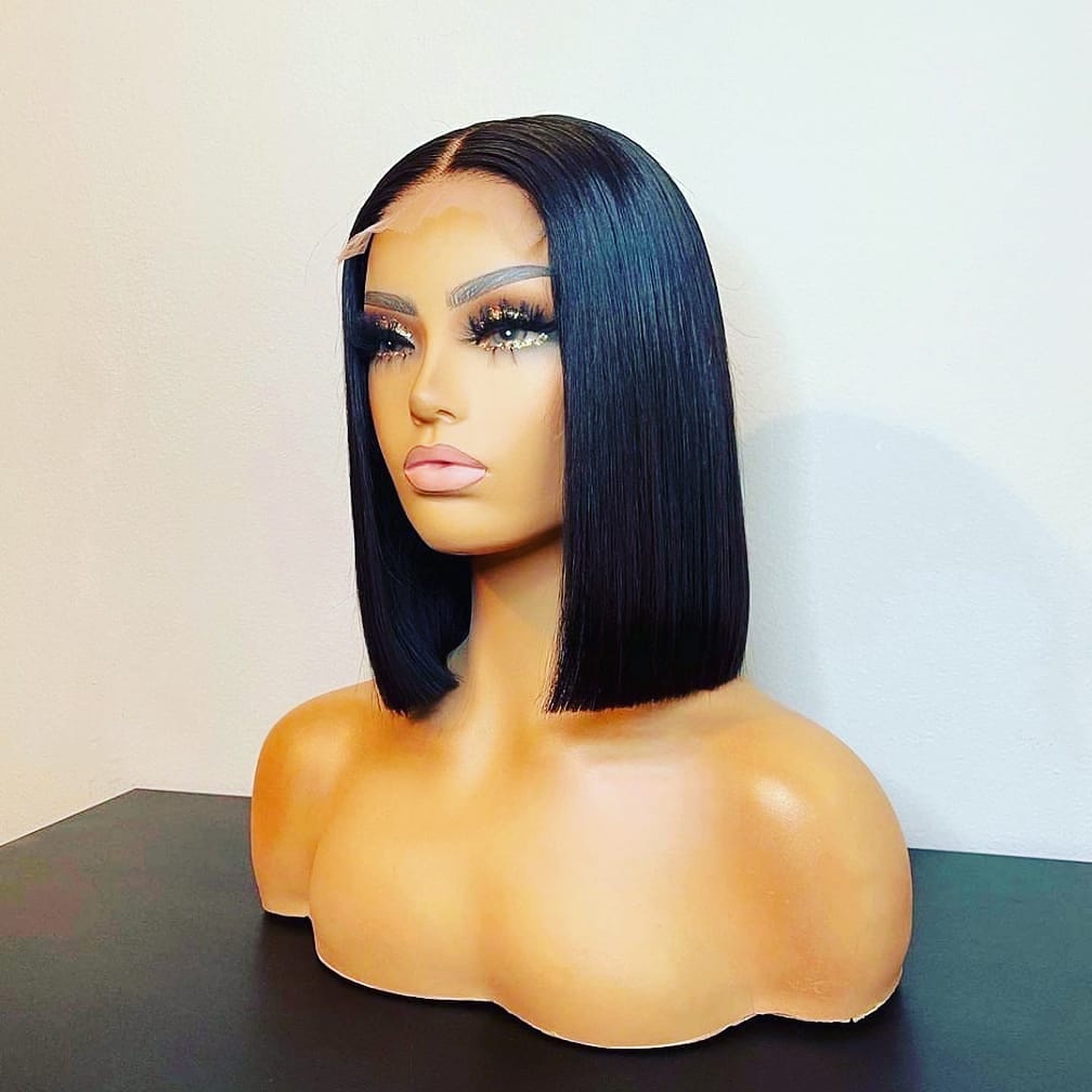 Bob Black Wig